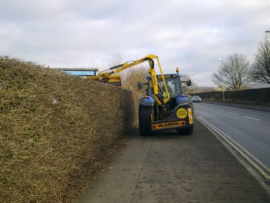 Tractor Hedgecutting