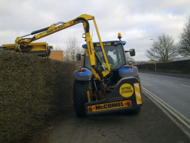 Tractor Hedgecutting